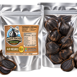 pouches premium de ajo negro chilote